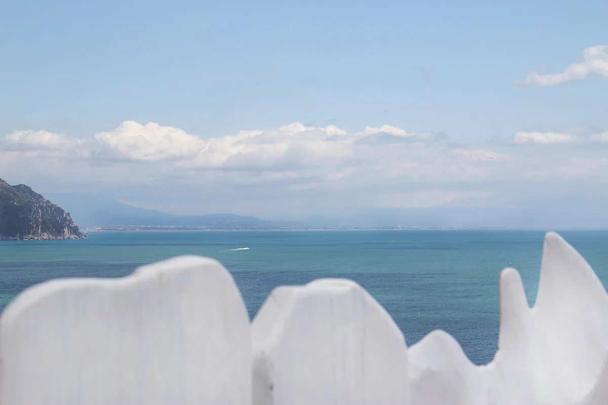 Vista mare da Solarium area